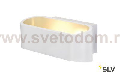 1000636 SLV ASSO 70 LED Dim to Warm светильник настенный с LED 12Вт, 2000-3000К, 530лм, белый
