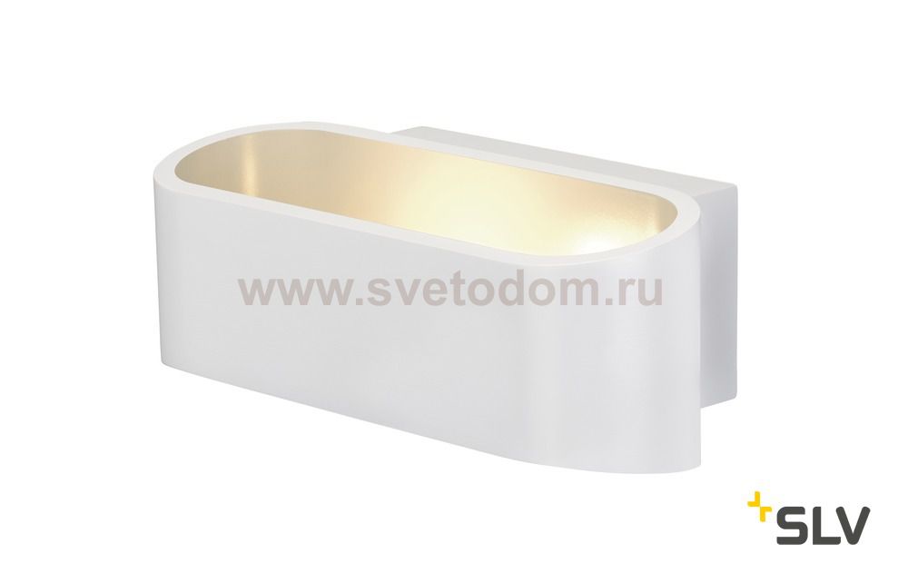 1000636 SLV ASSO 70 LED Dim to Warm светильник настенный с LED 12Вт, 2000-3000К, 530лм, белый