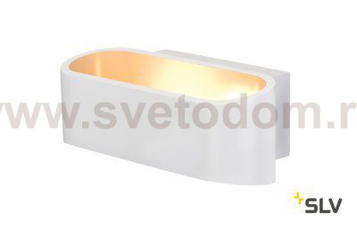 1000636 SLV ASSO 70 LED Dim to Warm светильник настенный с LED 12Вт, 2000-3000К, 530лм, белый