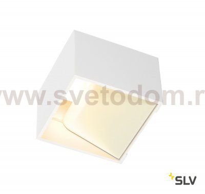 1000639 SLV LOGS IN Dim to Warm светильник настенный с LED 12Вт, 2000-3000K, 490лм, белый