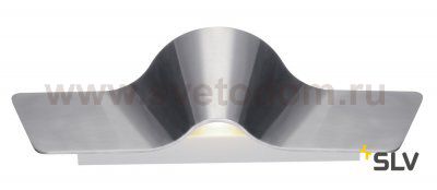 1000652 SLV WAVE WALL 45 Dim to Warm светильник настенный с  LED 22Вт, 2000-3000K, 1050лм, матированный алюминий