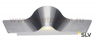 1000652 SLV WAVE WALL 45 Dim to Warm светильник настенный с  LED 22Вт, 2000-3000K, 1050лм, матированный алюминий