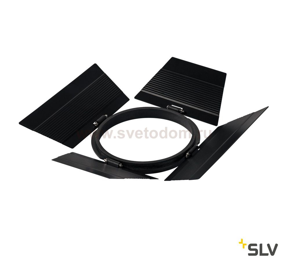 1000679 SLV SUPROS, шторки, черный 