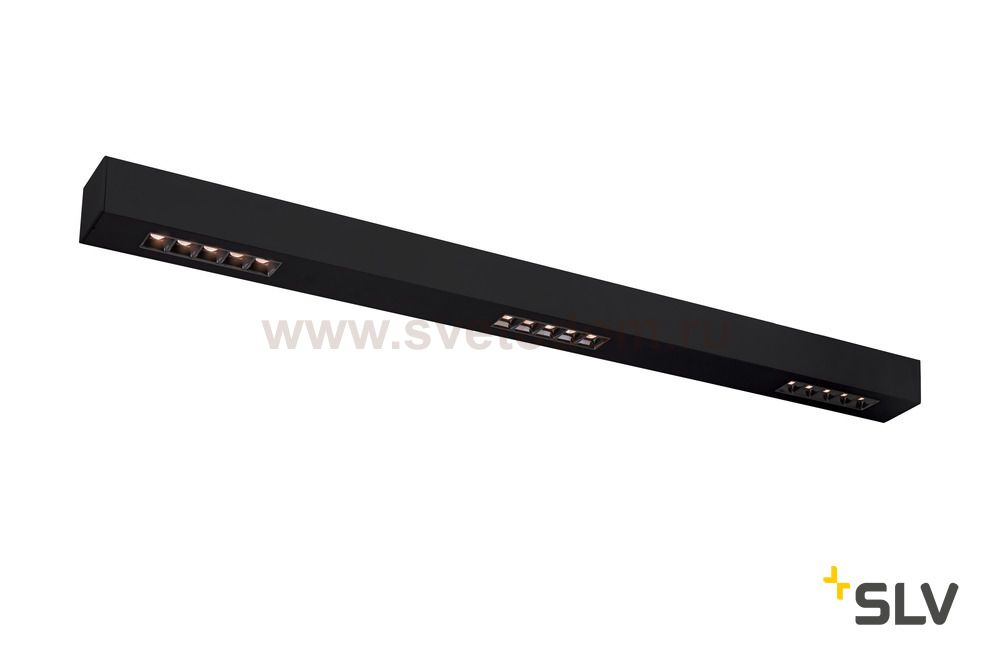 SLV 1000686 Q-LINE BAP CL 1m LED светильник накладной 45Вт с LED 3000К, 2100лм, 30°, URG<10, CRI>90, черный