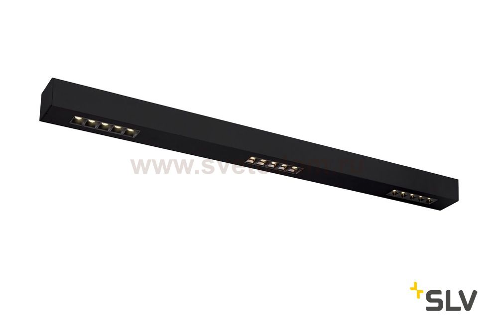 SLV 1000689 Q-LINE BAP CL 1m LED светильник накладной 45Вт с LED 4000К, 2300лм, 30°, URG<10, CRI>90, черный