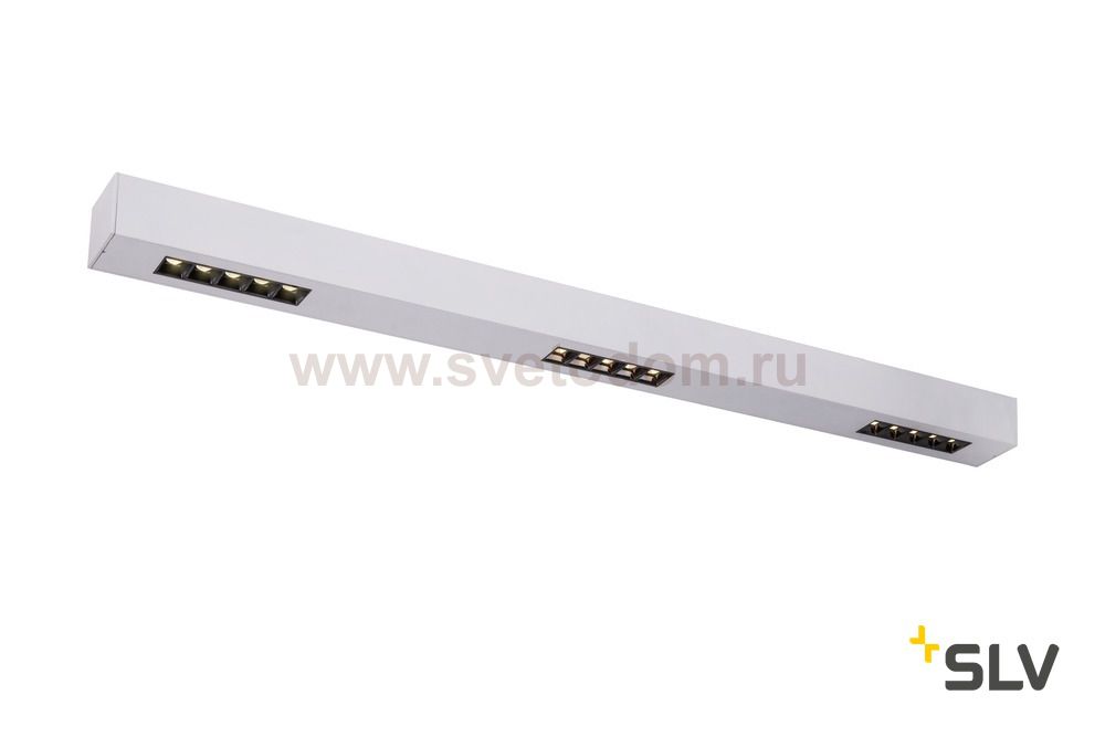 SLV 1000690 Q-LINE BAP CL 1m LED светильник накладной 45Вт с LED 4000К, 2300лм, 30°, URG<10, CRI>90, серебристый