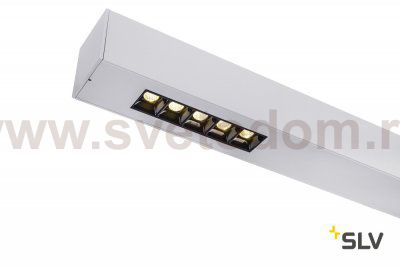 SLV 1000690 Q-LINE BAP CL 1m LED светильник накладной 45Вт с LED 4000К, 2300лм, 30°, URG<10, CRI>90, серебристый