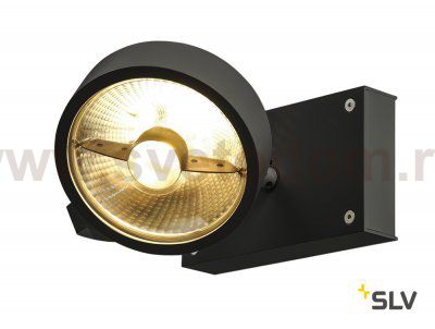 1000702 SLV KALU 1 ES111 светильник накладной для лампы ES111 75Вт макс., черный