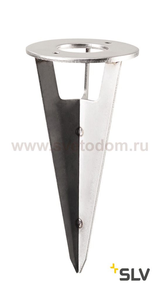 1000736 SLV HELIA LED SPOT, наконечник для грунта, сталь