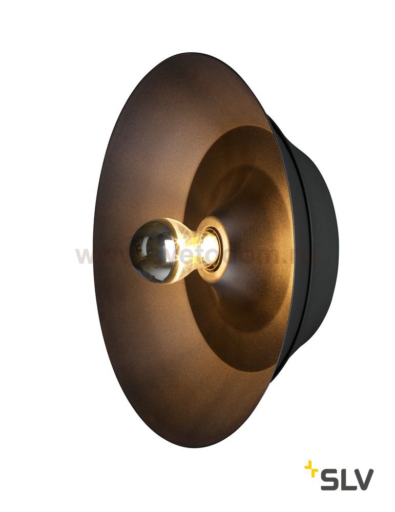 SLV 1000746 BATO 35 E27 CW светильник накладной для лампы E27 60Вт макс., черный
