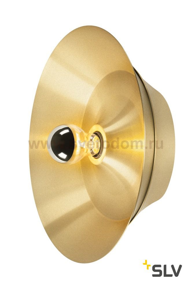 SLV 1000748 BATO 35 E27 CW светильник накладной для лампы E27 60Вт макс., латунь