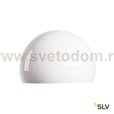 1000764 SLV FENDA, плафон-шар диам. 40 см, ПММА, белый