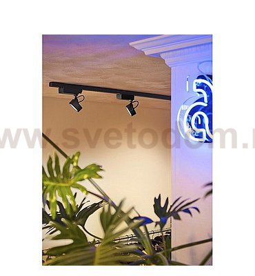 1000766 SLV 1PHASE-TRACK, KALU TRACK LED  светильник с LED 17Вт, 3000К, 1000лм, 24°, белый/ черный