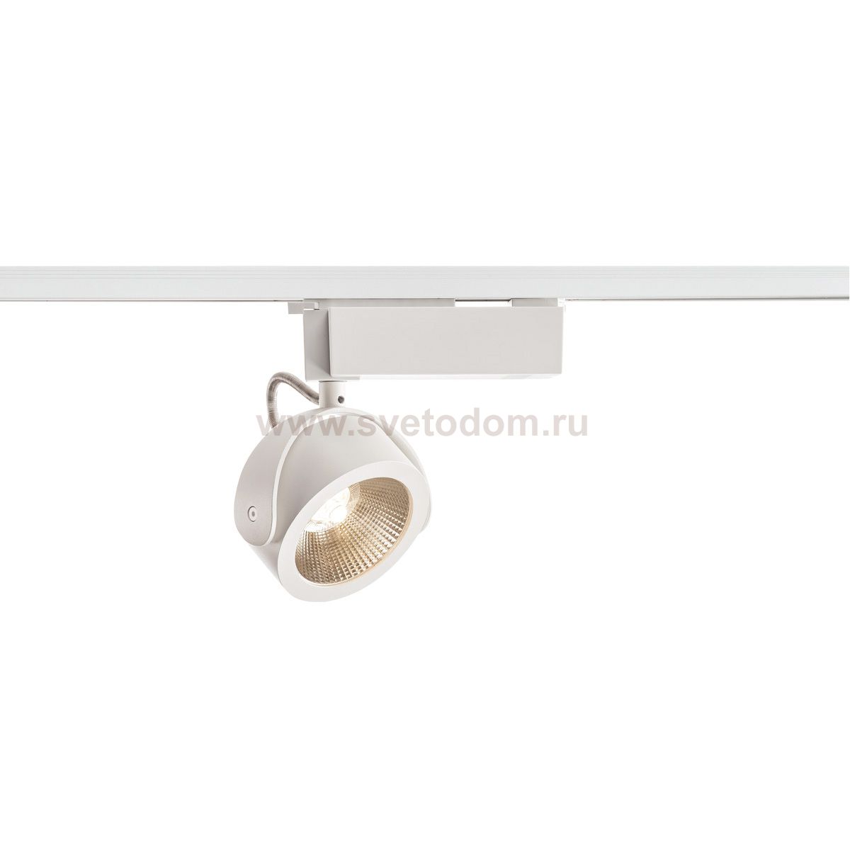 1000766 SLV 1PHASE-TRACK, KALU TRACK LED  светильник с LED 17Вт, 3000К, 1000лм, 24°, белый/ черный