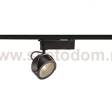 1000767 SLV 1PHASE-TRACK, KALU TRACK LED светильник с LED 17Вт, 3000К, 1000лм, 60°, черный