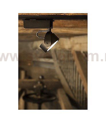 1000768 SLV 1PHASE-TRACK, KALU TRACK LED  светильник с LED 17Вт, 3000К, 1000лм, 60°, белый/ черный