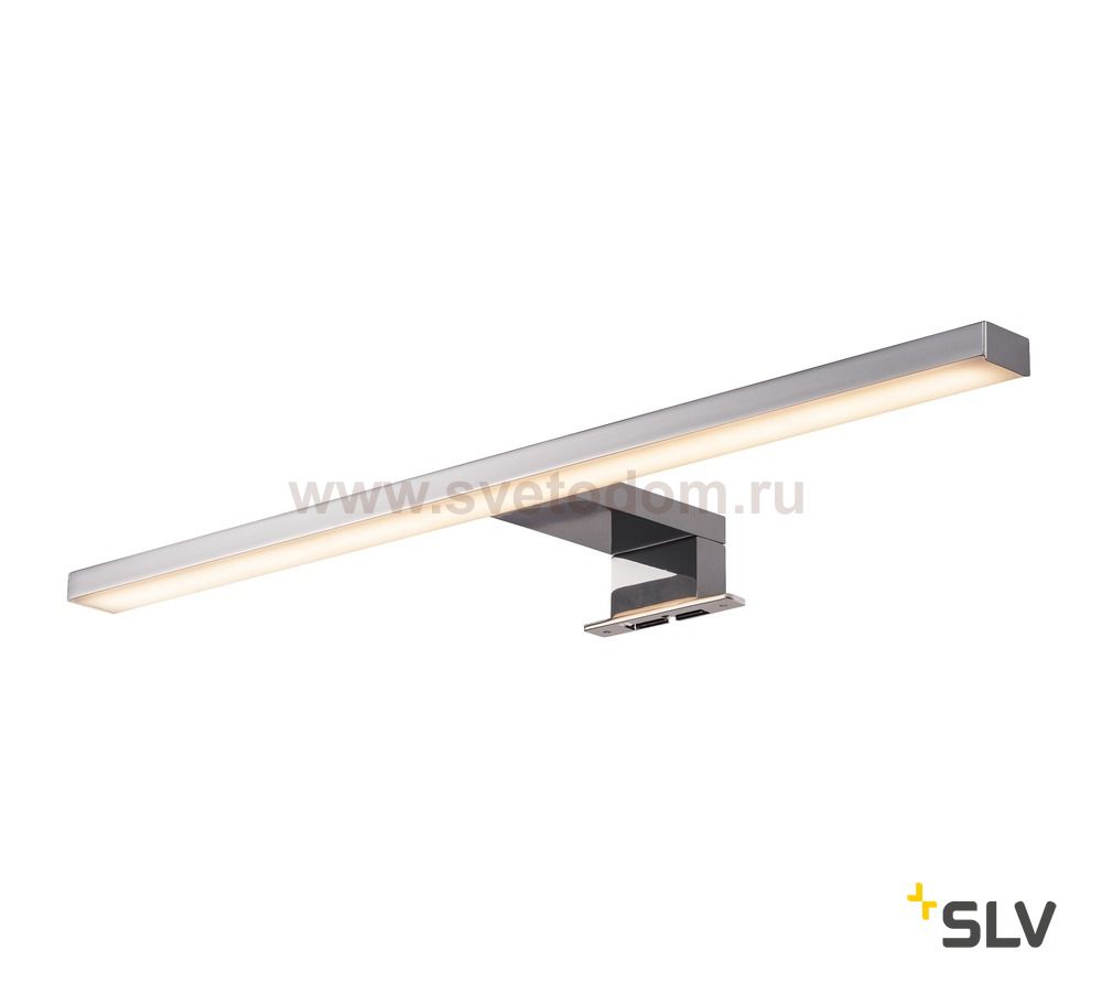 1000780 SLV DORISA LED 50 светильник для зеркала IP44 с LED 6.6Вт, 4000К, 350лм, хром