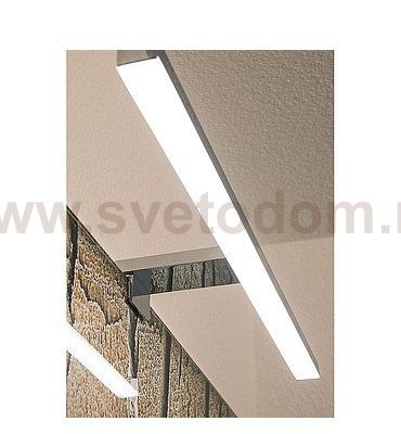 1000781 SLV DORISA LED 50 светильник для зеркала IP44 с LED 6.6Вт, 4000К, 350лм, матированный металл