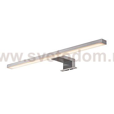 1000781 SLV DORISA LED 50 светильник для зеркала IP44 с LED 6.6Вт, 4000К, 350лм, матированный металл