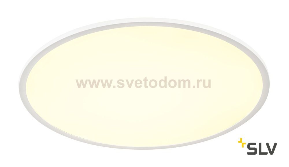 SLV 1000784 PANEL 60 ROUND CL светильник потолочный 42Вт с LED 4000К, 3350лм, 110°, белый