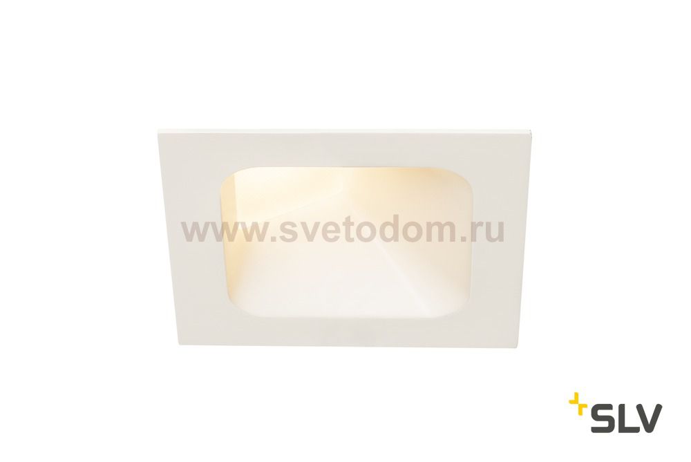 1000795 SLV VERLUX INDI  9 светильник встраиваемый с LED 8.6Вт, 3000К, 650лм, белый