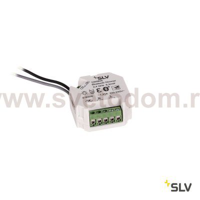 1000826 SLV SLV BLUETOOTH® CONTROL, диммер фазосдвигающий (R, C) 2-300Вт, внешнее управление через Bluetooth