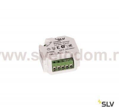 1000826 SLV SLV BLUETOOTH® CONTROL, диммер фазосдвигающий (R, C) 2-300Вт, внешнее управление через Bluetooth