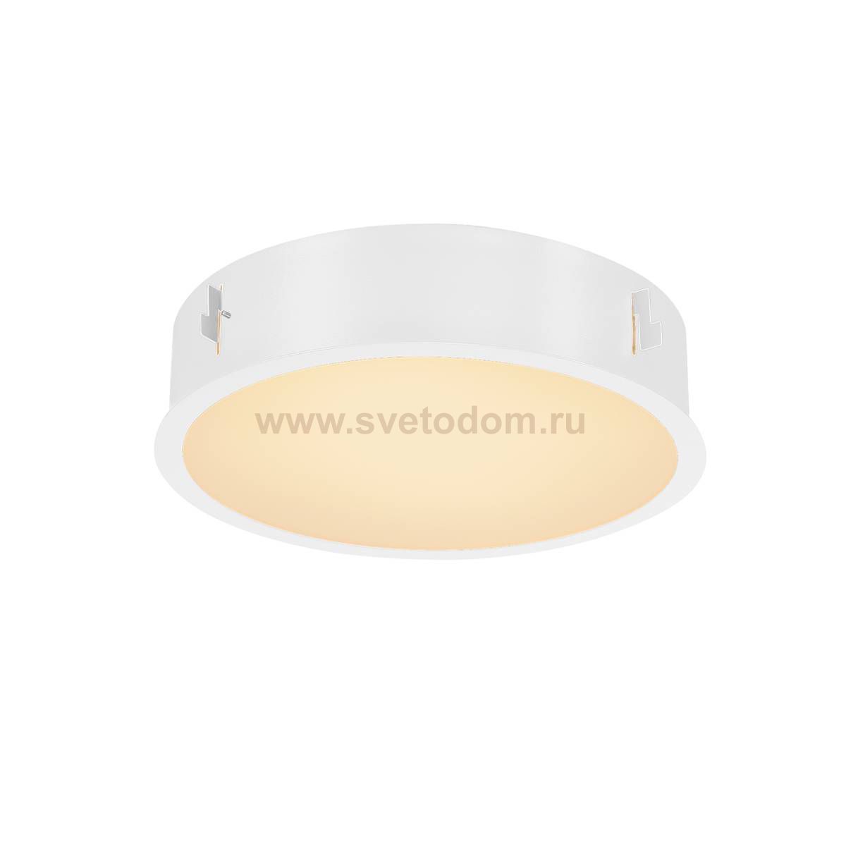 1000852 SLV MEDO 30 LED FRAME светильник встраиваемый с LED 15Вт, 3000К, 105°, 1000лм, упр. 1-10В, белый