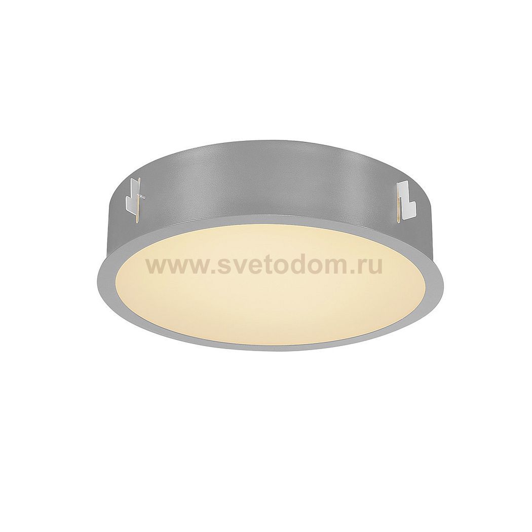 1000853 SLV MEDO 30 LED FRAME светильник встраиваемый с LED 15Вт, 3000К, 105°, 1000лм, упр. 1-10В, серебристый