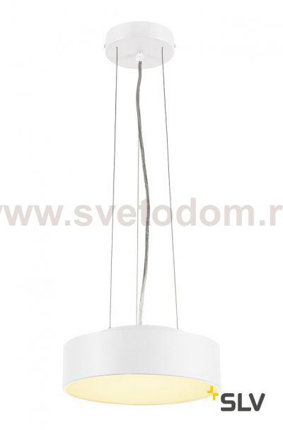 1000856 SLV MEDO 30 LED светильник накладной с LED 15Вт, 3000К, 105°, 1000лм, упр. 1-10В, белый