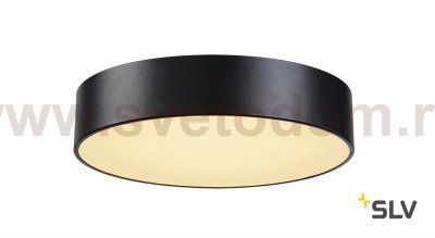 1000864 SLV MEDO 40 LED светильник накладной с LED 29Вт, 3000К, 105°, 2000лм, упр. 1-10В, черный