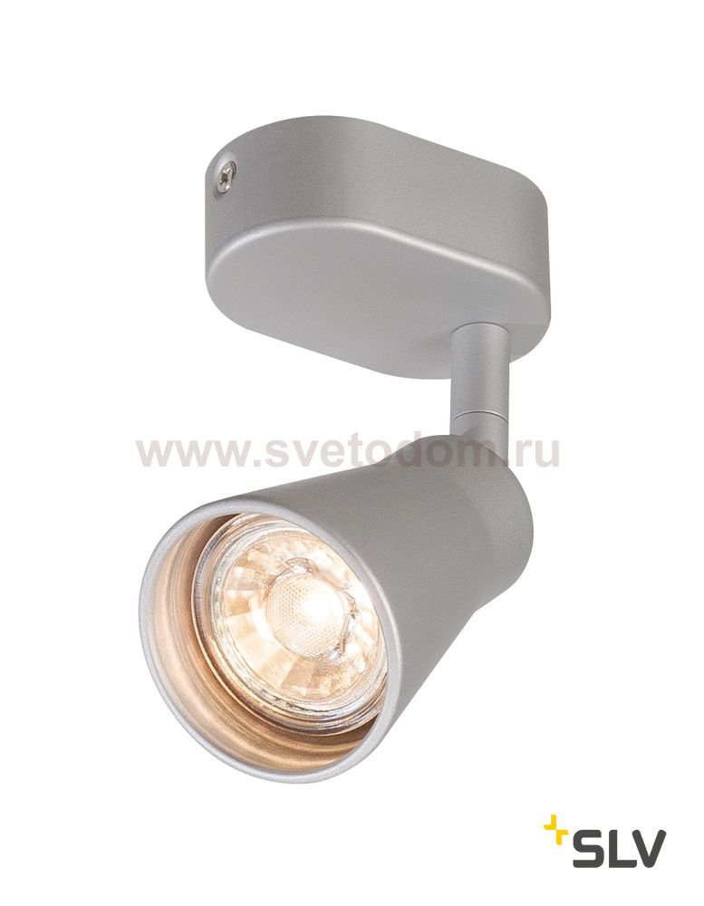 SLV 1000888 AVO SINGLE CW светильник накладной для лампы GU10 50Вт макс., серебристый