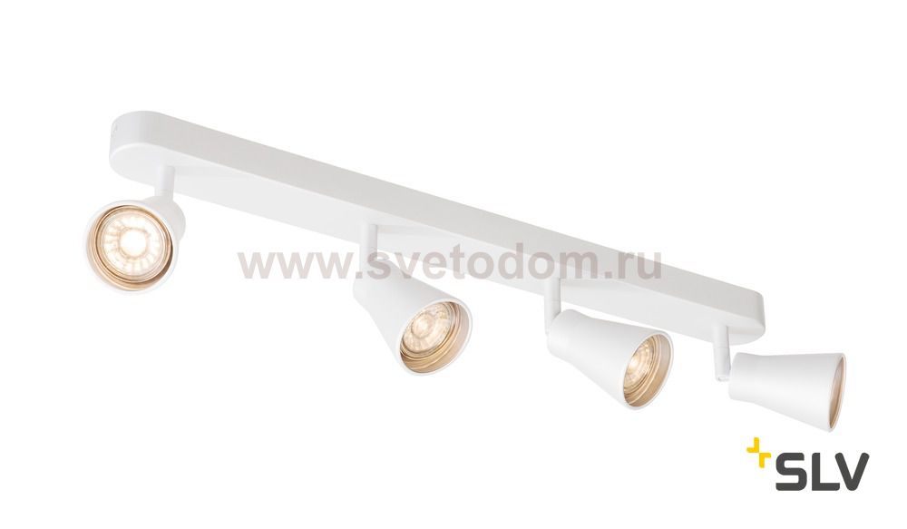 SLV 1000896 AVO QUAD CW светильник накладной для 4-х ламп GU10 по 50Вт макс., белый