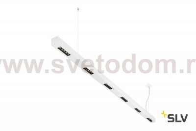 SLV 1000935 Q-LINE BAP PD 2m LED светильник подвесной 85Вт с LED 4000К, 4600лм, 30°, URG<10, CRI>90, белый