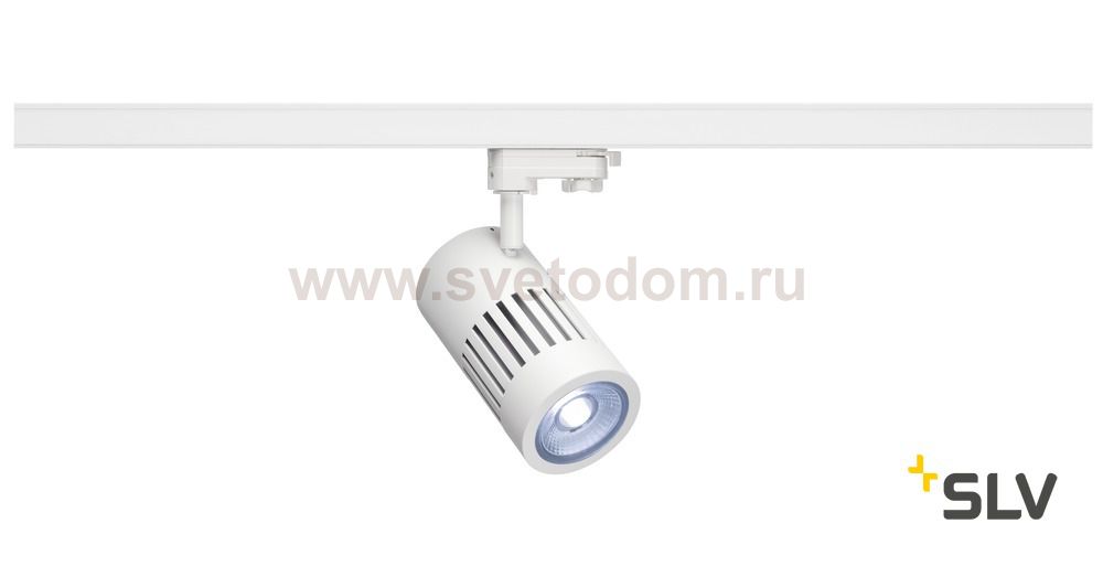 SLV 1000987 3Ph, STRUCTEC светильник 28Вт с LED 4000К, 2800лм, 36°, CRI>90, белый (ex 176021)