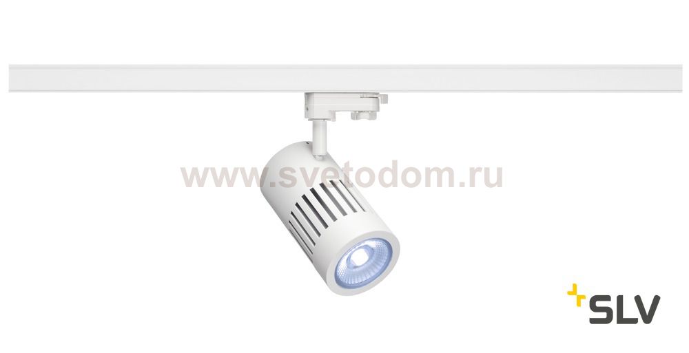 SLV 1000990 3Ph, STRUCTEC светильник 28Вт с LED 4000К, 2750лм, 60°, CRI>90, белый (ex 176031)