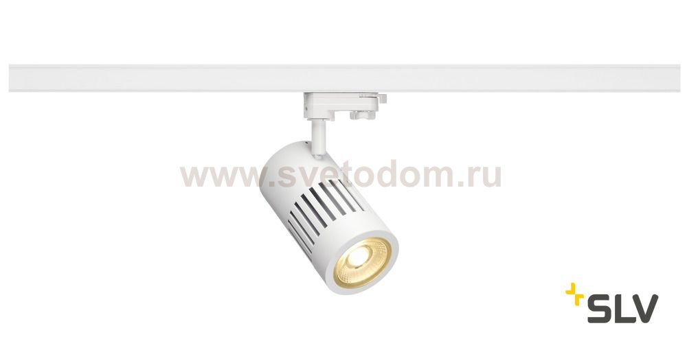 SLV 1000993 3Ph, STRUCTEC светильник 35Вт с LED 3000К, 3200лм, 36°, CRI>90, белый (ex 176041)
