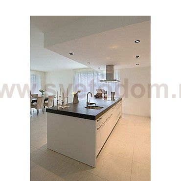 1001013 SLV KAMUELA LED светильник встраиваемый IP65 с LED 7.8Вт, 4000К, 600лм, 38°, черный