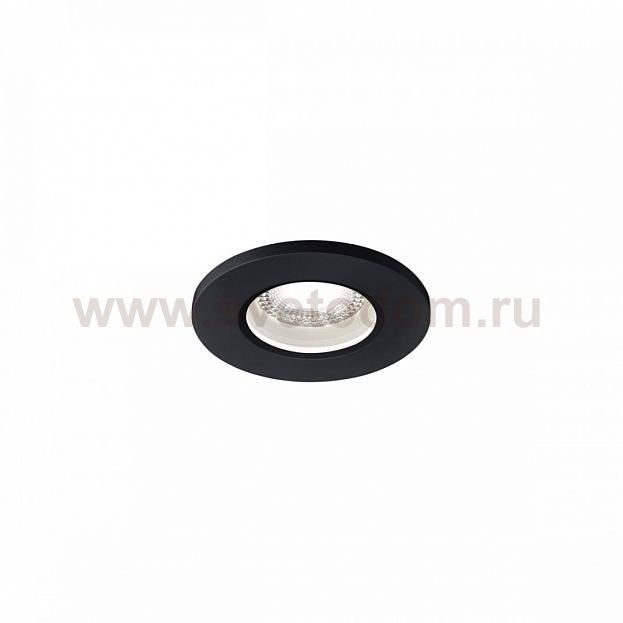 1001013 SLV KAMUELA LED светильник встраиваемый IP65 с LED 7.8Вт, 4000К, 600лм, 38°, черный