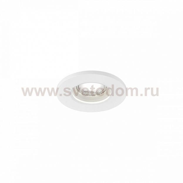 1001014 SLV KAMUELA LED светильник встраиваемый IP65 с LED 7.8Вт, 4000К, 600лм, 38°, белый