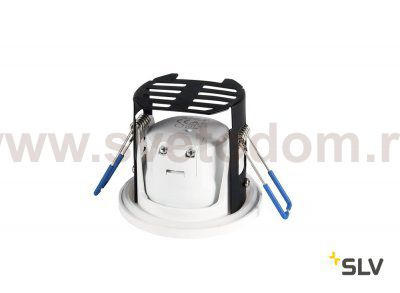 1001018 SLV KAMUELA ECO LED светильник встраиваемый IP65 с LED 6.5Вт, 4000К, 400лм, 38°, белый