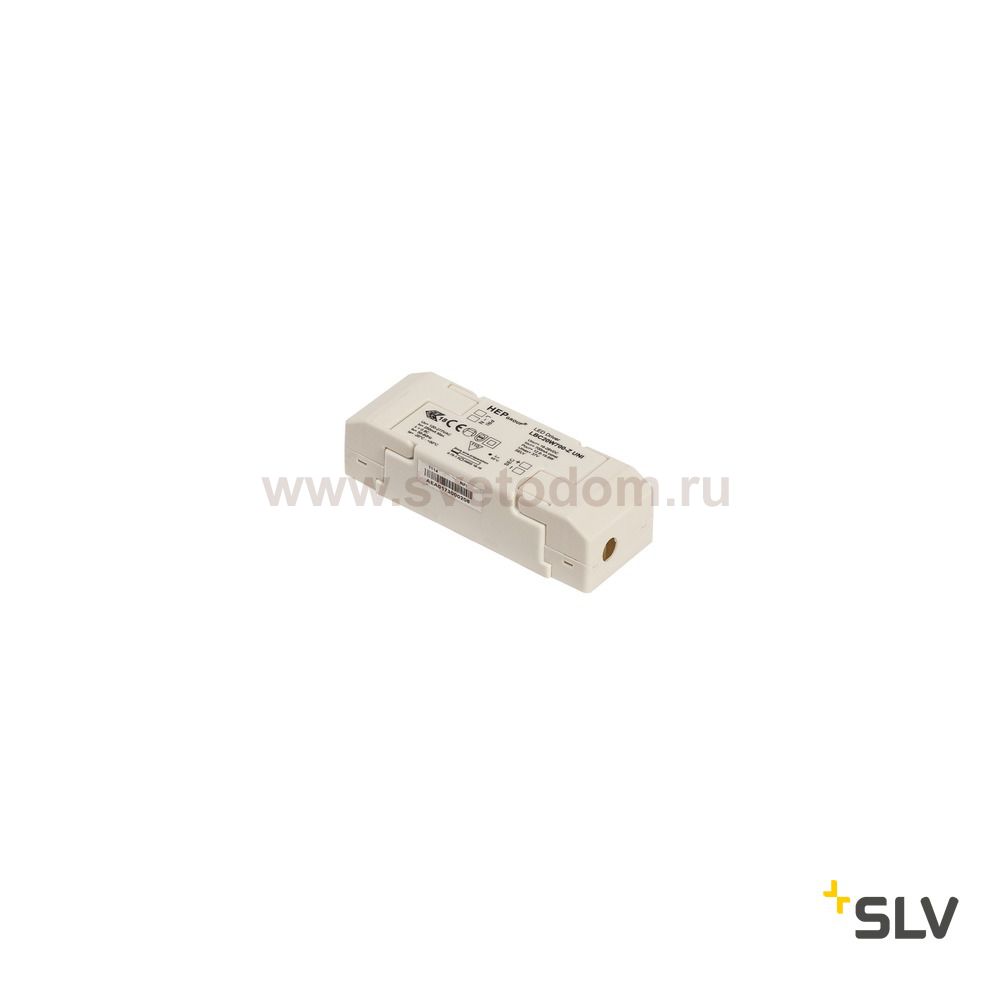 SLV 1001136 Блок питания  700мА, 12.6-19.6Вт, белый