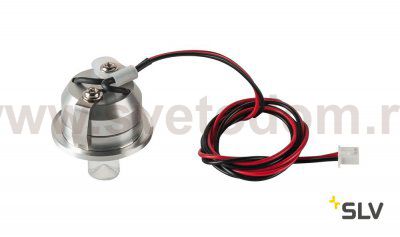 SLV 1001155 LIGHTPOINТ светильник встраиваемый 350мА 1Вт c LED 3000К, 100лм, матированный алюминий  (ex 118026)