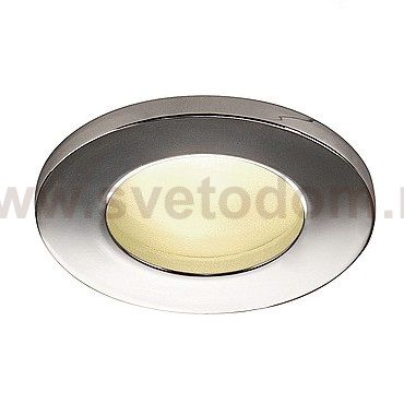 SLV 1001158 DOLIX OUT ROUND MR16 светильник встраиваемый IP65 12В для лампы MR16 50Вт макс., хром (ex 111002)