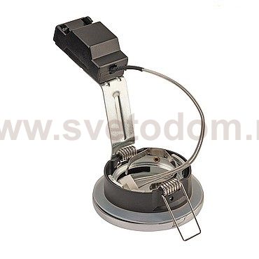 SLV 1001158 DOLIX OUT ROUND MR16 светильник встраиваемый IP65 12В для лампы MR16 50Вт макс., хром (ex 111002)