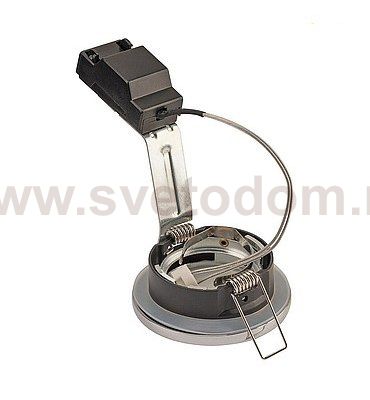 SLV 1001158 DOLIX OUT ROUND MR16 светильник встраиваемый IP65 12В для лампы MR16 50Вт макс., хром (ex 111002)