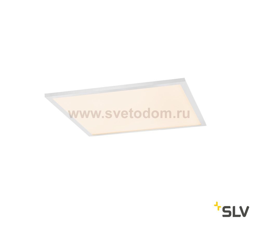 SLV 1001251 SLV VALETO®, PANEL 62x62 светильник встраиваемый 43Вт с LED 2700-6500К, 3200-3600лм, UGR<19, белый