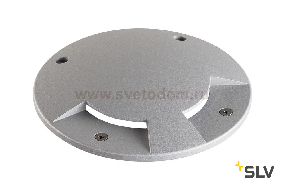 SLV 1001252 BIG PLOT COVER 2 SLOTS накладка на светильник, 2 сектора, серебристый