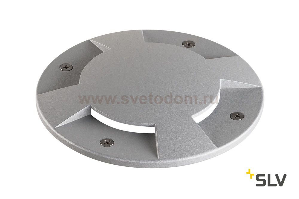 SLV 1001253 BIG PLOT COVER 4 SLOTS накладка на светильник, 4 сектора, серебристый