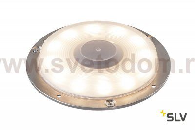 SLV 1001256 BIG PLOT светильник накладной IP67 5.5Вт с LED 3000K, 460лм, без накладки, алюминий
